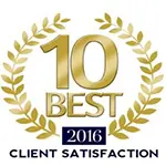 10 BEST 2016 CLIENT SATISFACTION.