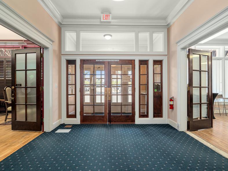 Entry hall in office building for Bachus & Schanker Wyoming attorneys.