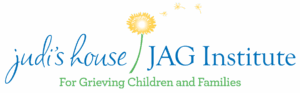 Logo for Judi's House JAG Institute for Grieving Children and Families