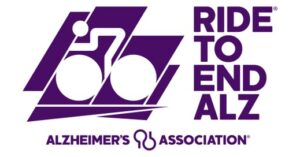 The Alzheimer's Association Ride to End ALZ logo